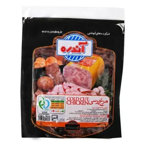 کالباس مرغ پرسی 90 درصد مرغ آندره وزن 300 گرم