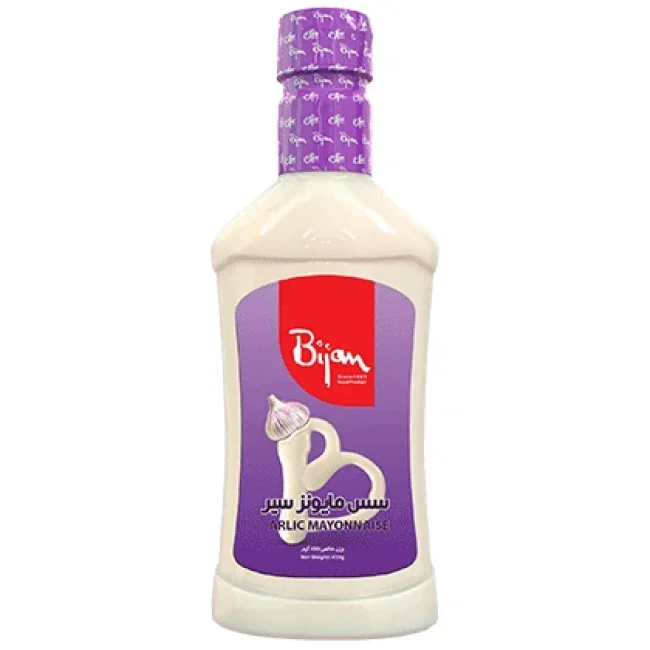 سس مایونز سیر بیژن 550 گرم
