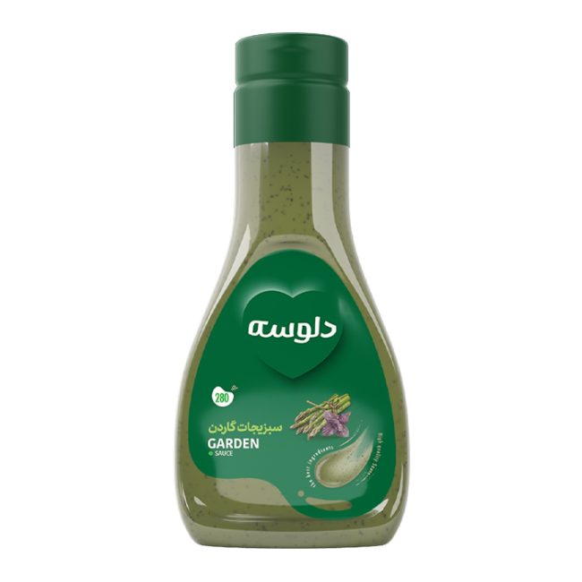 سس سبزیجات گاردن دلوسه 280 گرمی