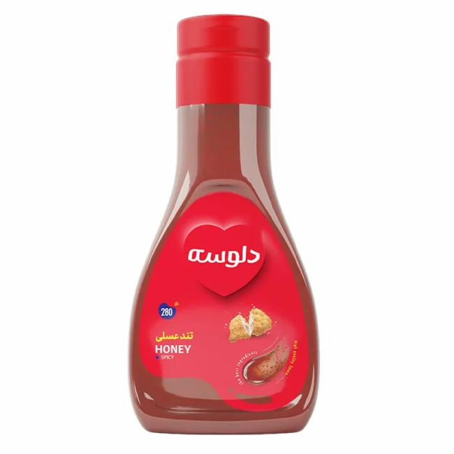 سس تند عسلی دلوسه 280 گرمی